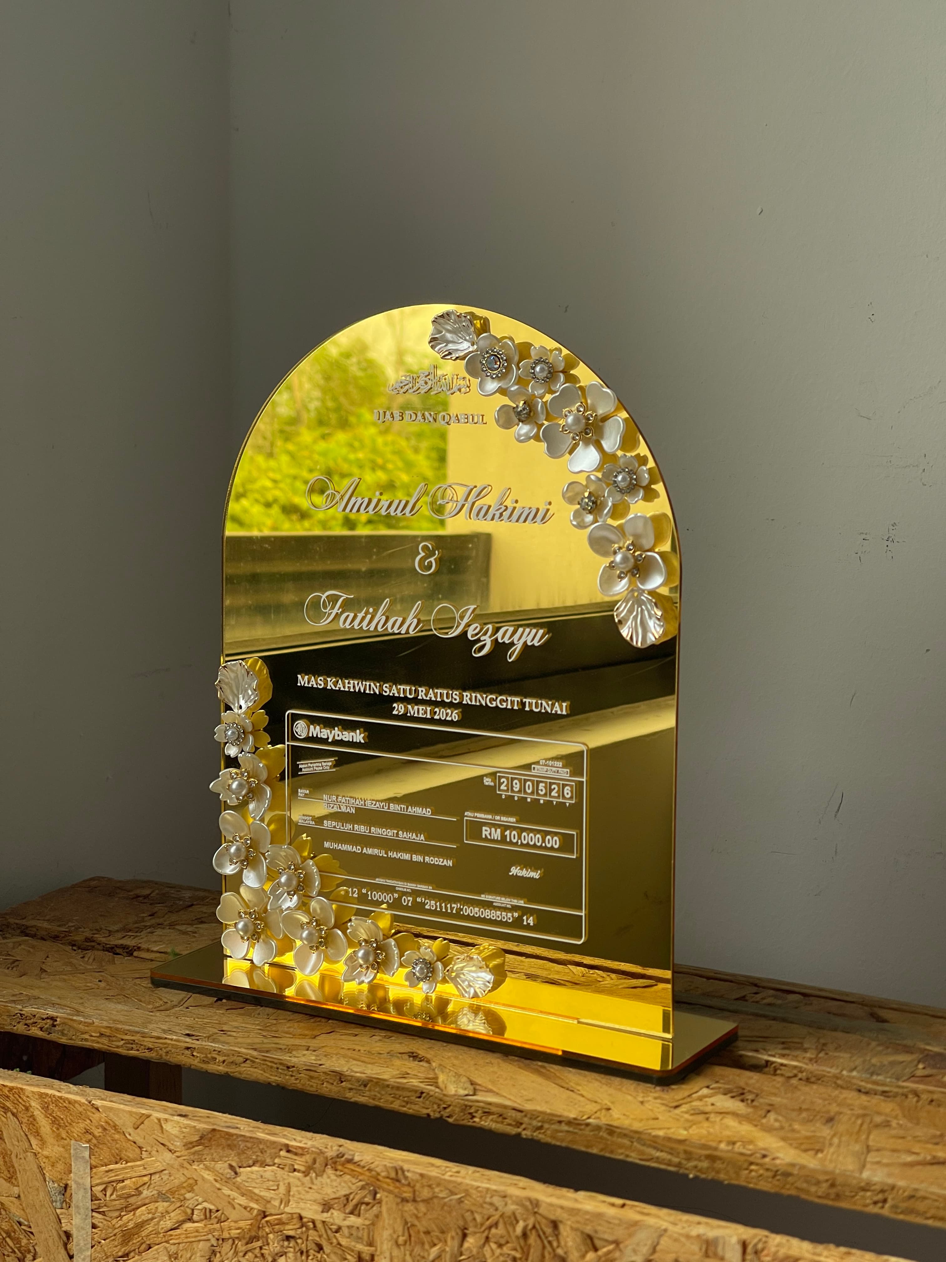 Gubahan Hantaran Perkahwinan Eksklusif Artbynwar